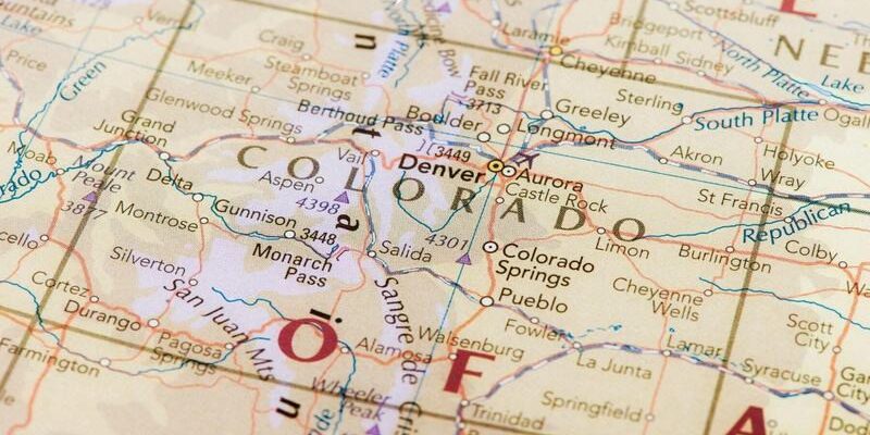Vị trí địa lý của Colorado