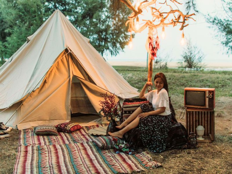 Trải nghiệm không gian lãng mạn tại Đi Bụi Camping