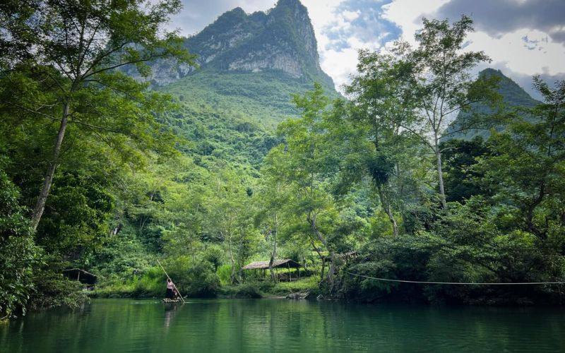 Suối Bản Án là điểm du lịch Hà Giang đang được quan tâm Suối Bản Án là điểm du lịch Hà Giang đang được quan tâm