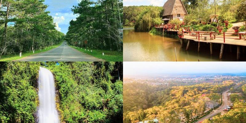 Những địa điểm hấp dẫn của Măng Đen