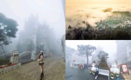 Vẻ đẹp Bà Nà Hills vào thời điểm có mưa