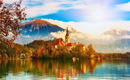 Vẻ đẹp mùa thu vào tháng 11 của Châu Âu