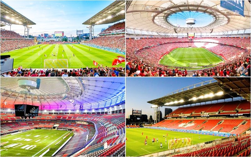 Các sân vận động đăng cai World Cup 2026 tại Canada