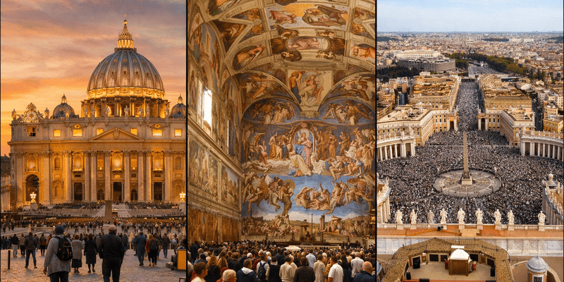 Vùng đất linh thiêng giữa lòng Rome - nơi Đức Giáo hoàng chủ trì các nghi lễ trọng đại