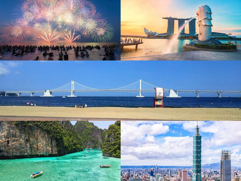 Du lịch nước ngoài Châu Á