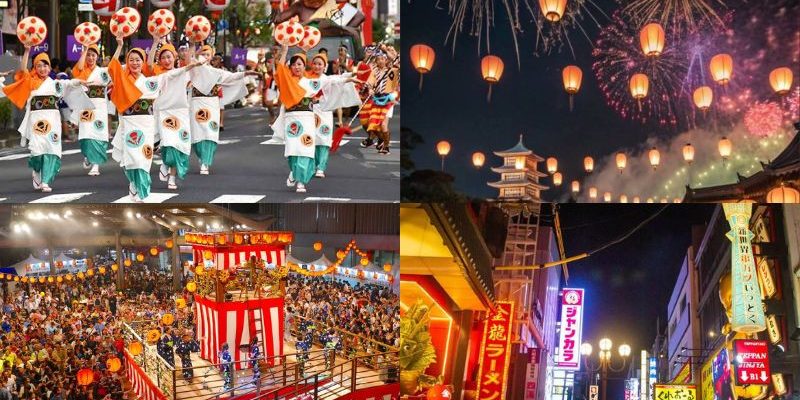 Tokyo sôi động với các lễ hội màu hè rực rỡ