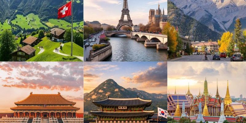 Du lịch nước ngoài tháng 8 là trải nghiệm thú vị